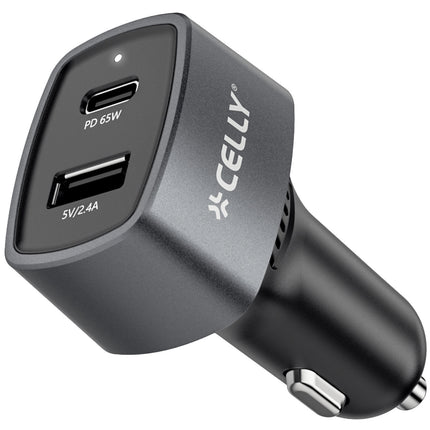 Nabíječka do auta 1xUSB-C PD 1xUSB-A 65W