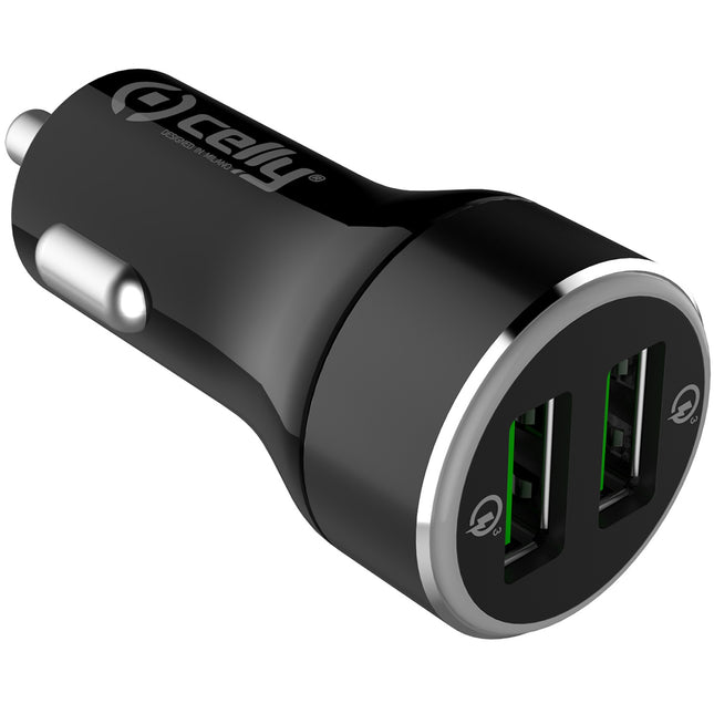 Nabíječka do auta 2xUSB QC3 max. 36W