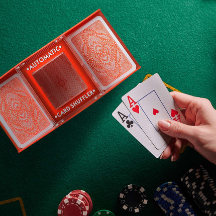 Elektrická míchačka karet na 4 balíčky