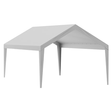 Carport Replacement Canopy Cover 12 x 20 ft, Waterproof Top, Grey