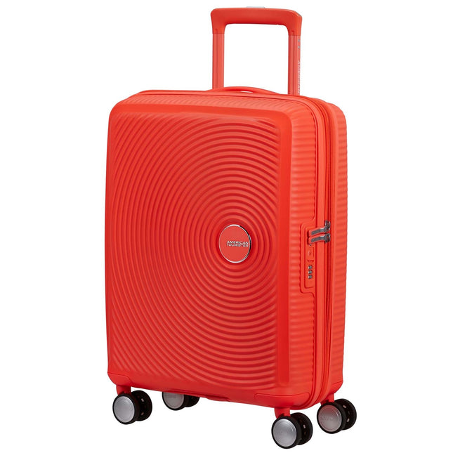Kabinový kufr 55cm, neonově oranžová