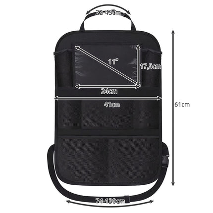 Car seat organizer for Xtrobb car