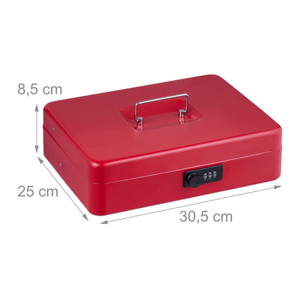 Cash drawer with combination