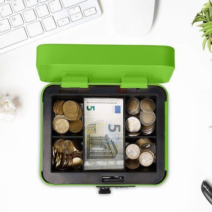 Cash drawer with combination lock