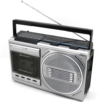 Radiomagnetofon mono Bluetooth RR20SI stříbrná