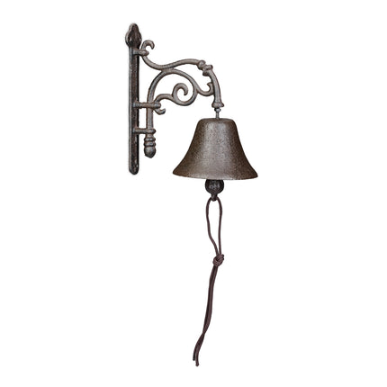 Cast Iron Door Bell – Vintage Style, Brown Finish