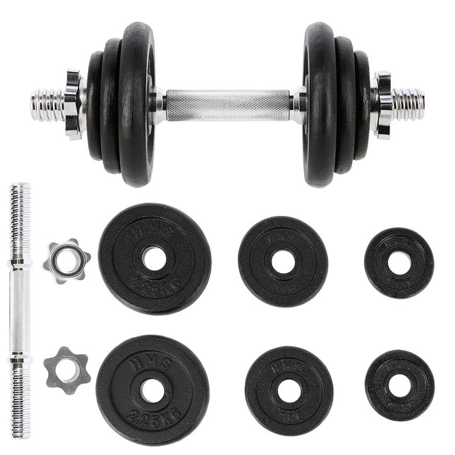 Cast Iron Dumbbell, 10 kg Weight