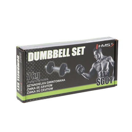 Cast Iron Dumbbell, 7 kg