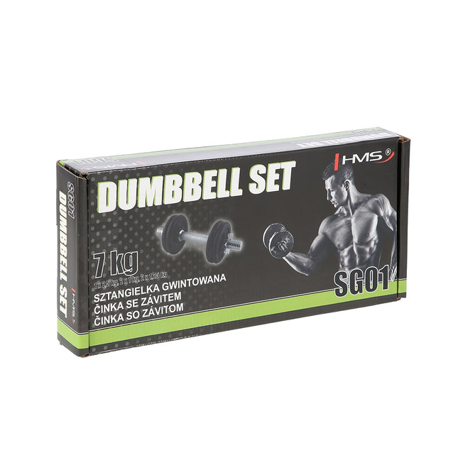 Cast Iron Dumbbell, 7 kg