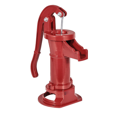 Cast Iron Manual Well Pump, 25 ft Lift, 1-1/4 in NPT