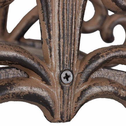 Cast iron hose holder for wall