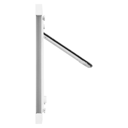 Cat Door for Window, 787-914 mm, 4-Way Lock, Aluminum Frame