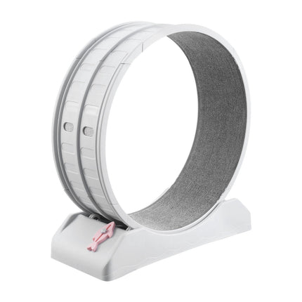 Cat Exercise Wheel 31.5 Inch, Quiet Brake, Carpeted Runway
