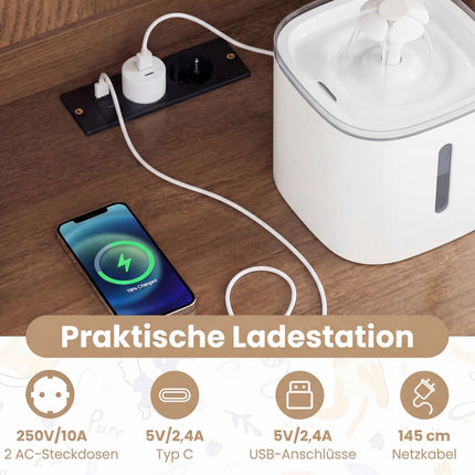Skříňka na kočičí toaletu s nastavitelným LED světlem a úložným prostorem
