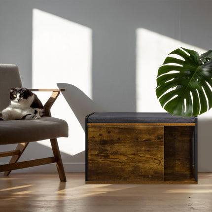 Kočičí skříňka v industriálním designu