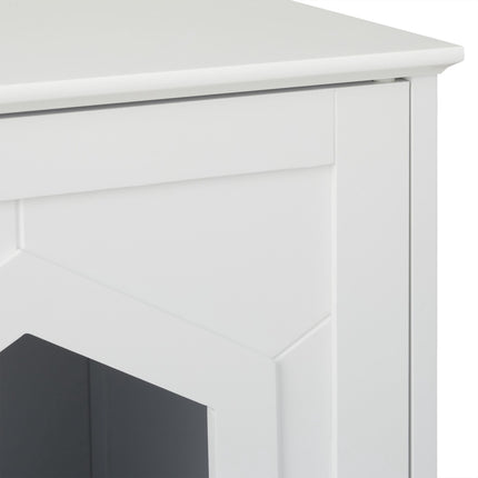 Katzenschrank weiß