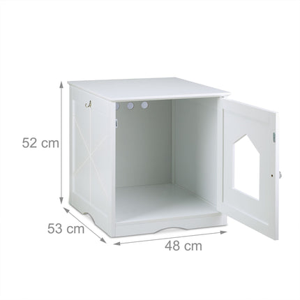 Katzenschrank weiß