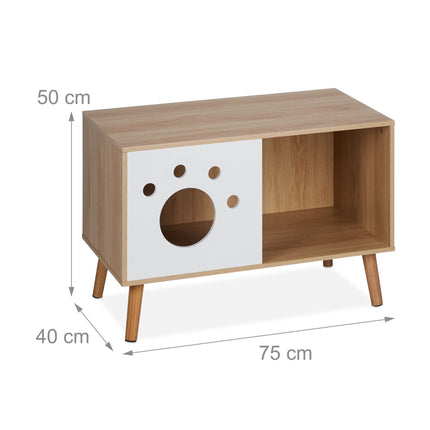 Katzenschrank mit Eingang