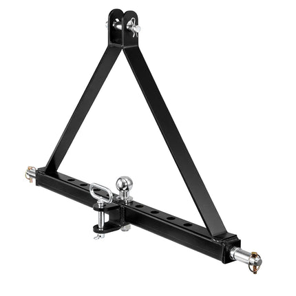 Category 2 3-Point Trailer Hitch with Trailer Ball, Steel