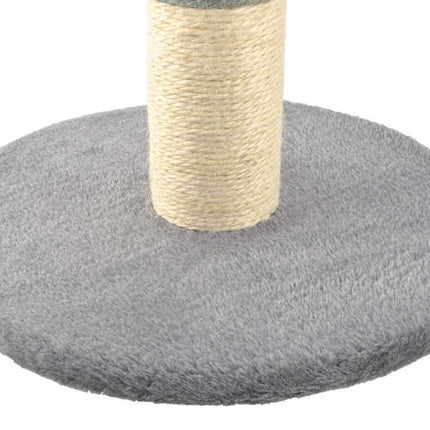 Škrabadlo pro kočky - sloupek 45 cm, šedá
