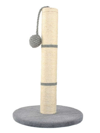 Škrabadlo pro kočky - sloupek 45 cm, šedá