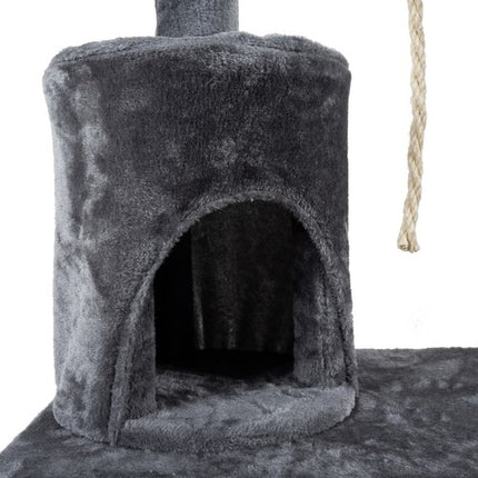 Kočičí strom 141cm šedá Purlov 21713