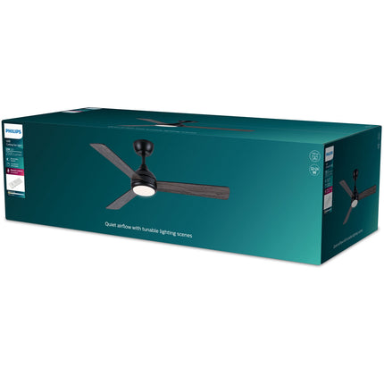 Stropní ventilátor s LED světlem, 132 cm, dálkové ovládání, reverzní lopatky