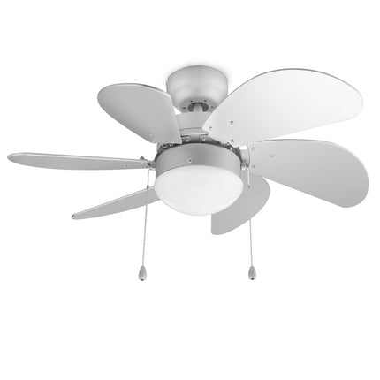 Stropní ventilátor 76cm, 6 lopatek, 3 rychlosti