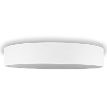 Stropní lampa textilní Ø60cm, bílá