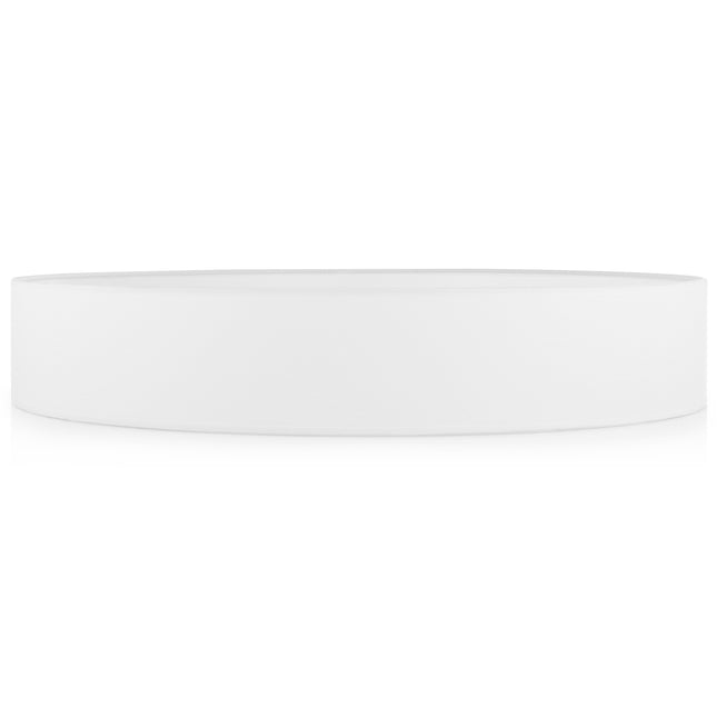 Stropní lampa textilní Ø60cm, bílá