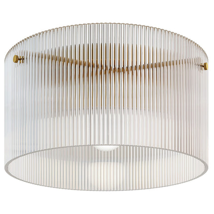Stropní lampa, akrylové stínítko, kov, kompatibilní s halogen/LED