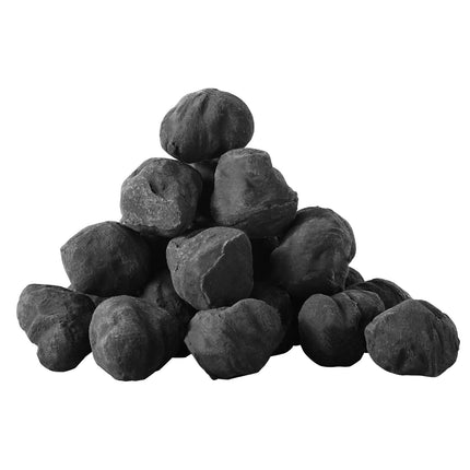 Ceramic Fireballs Set, 25 Pcs, For Gas Or Propane Fire Pit