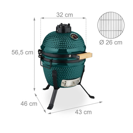 Keramik-Kamado-Grill – Vielseitig zum Grillen & Backen