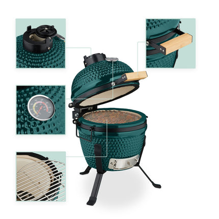 Keramik-Kamado-Grill – Vielseitig zum Grillen & Backen