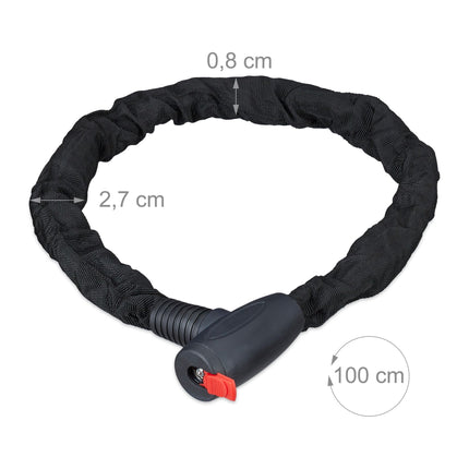 Chain lock SECURE 100cm