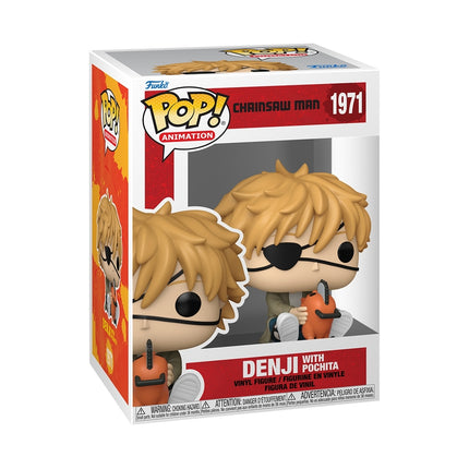 Chainsaw Man Funko Pop! vinylové figurky – sada Denji a Pochita