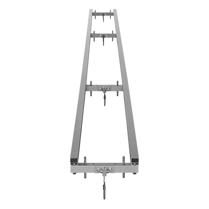 Chainsaw Mill Rail Guide System, 12 Ft Aluminum, 2 Wedges