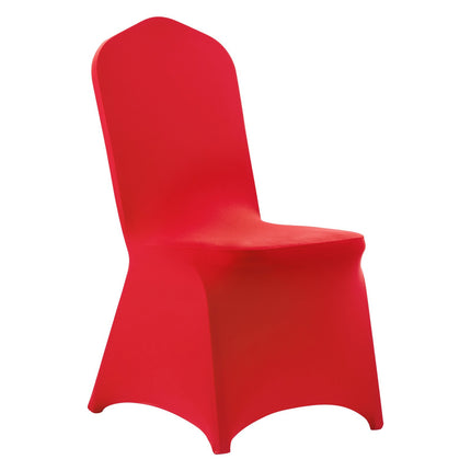 Chair Covers, 50 Pack Red Stretch Polyester Spandex