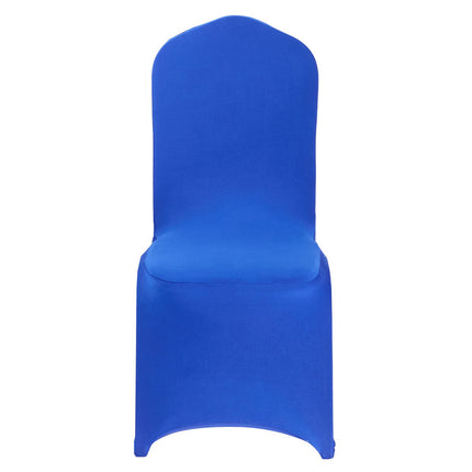 Chair Covers, 50-Pack Royal Blue Stretch Spandex