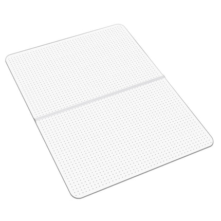 Chair Mat for Carpet, 36 x 48 in Clear PVC Studded