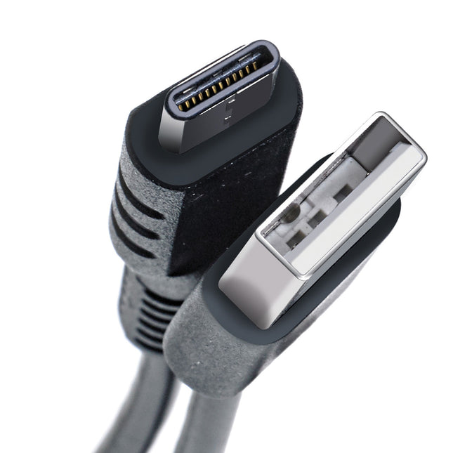 Nabíjecí a datový kabel USB -> USB-C Max 15W 1 m černý