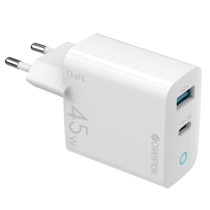 Nabíječka 45W GaN QC/PD bílá