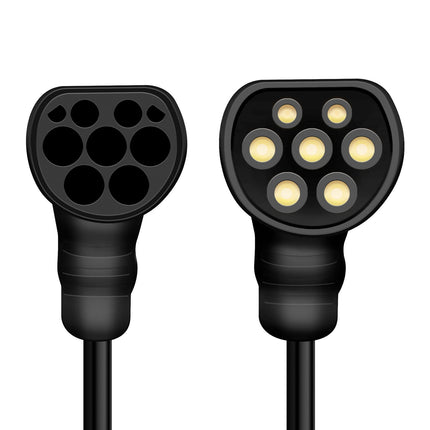 Nabíjecí kabel pro elektromobil Type 2 3fázový 32A 22kW 2.5m
