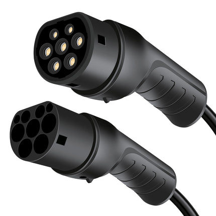 Nabíjecí kabel pro elektromobil Type 2 3fázový 32A 22kW 7.5m