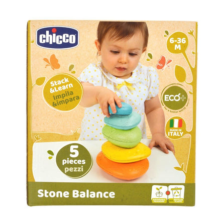Chicco naučná hračka Stone Balance Eco