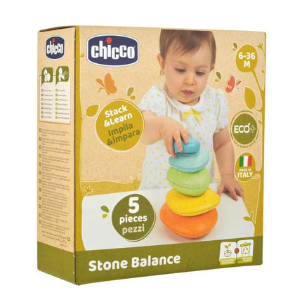 Chicco naučná hračka Stone Balance Eco