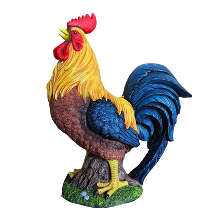 Zahradní dekorace slepice – polyresin odolný povětrnosti, 24cm