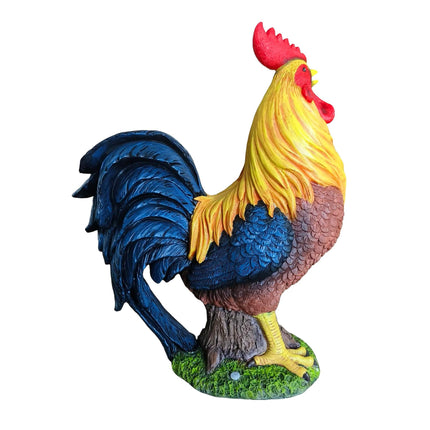 Zahradní dekorace slepice – polyresin odolný povětrnosti, 24cm