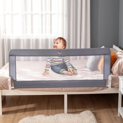 Children's bed rail Fall protection, Grey, 150cm