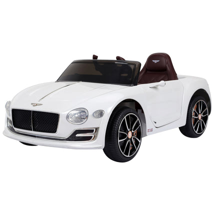 Dětské elektrické auto s dálkovým ovládáním - 2 motory, bílá, 108cm